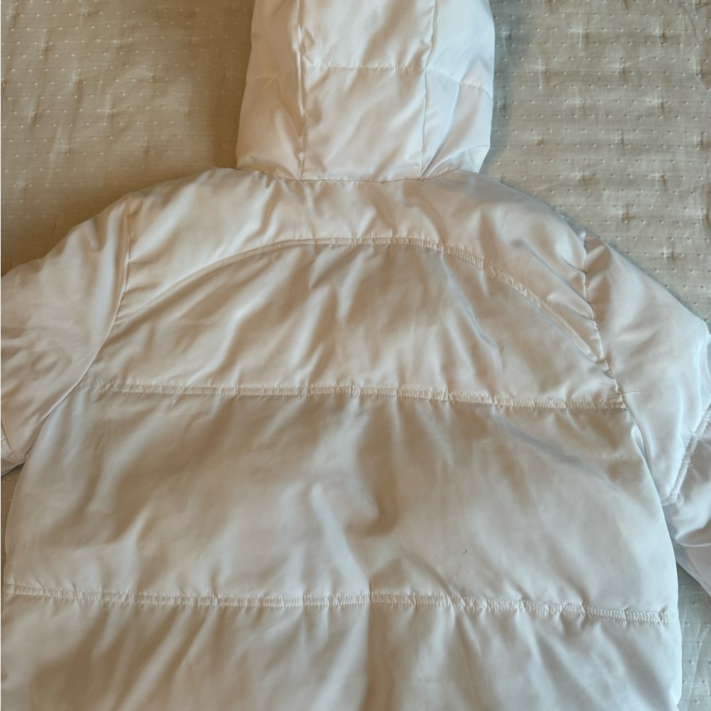 White Puffer Jacket - Picture 3 of 4